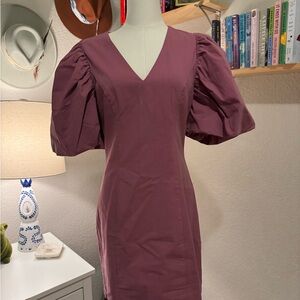 Endless Rose Pink Puff Sleeve Dress